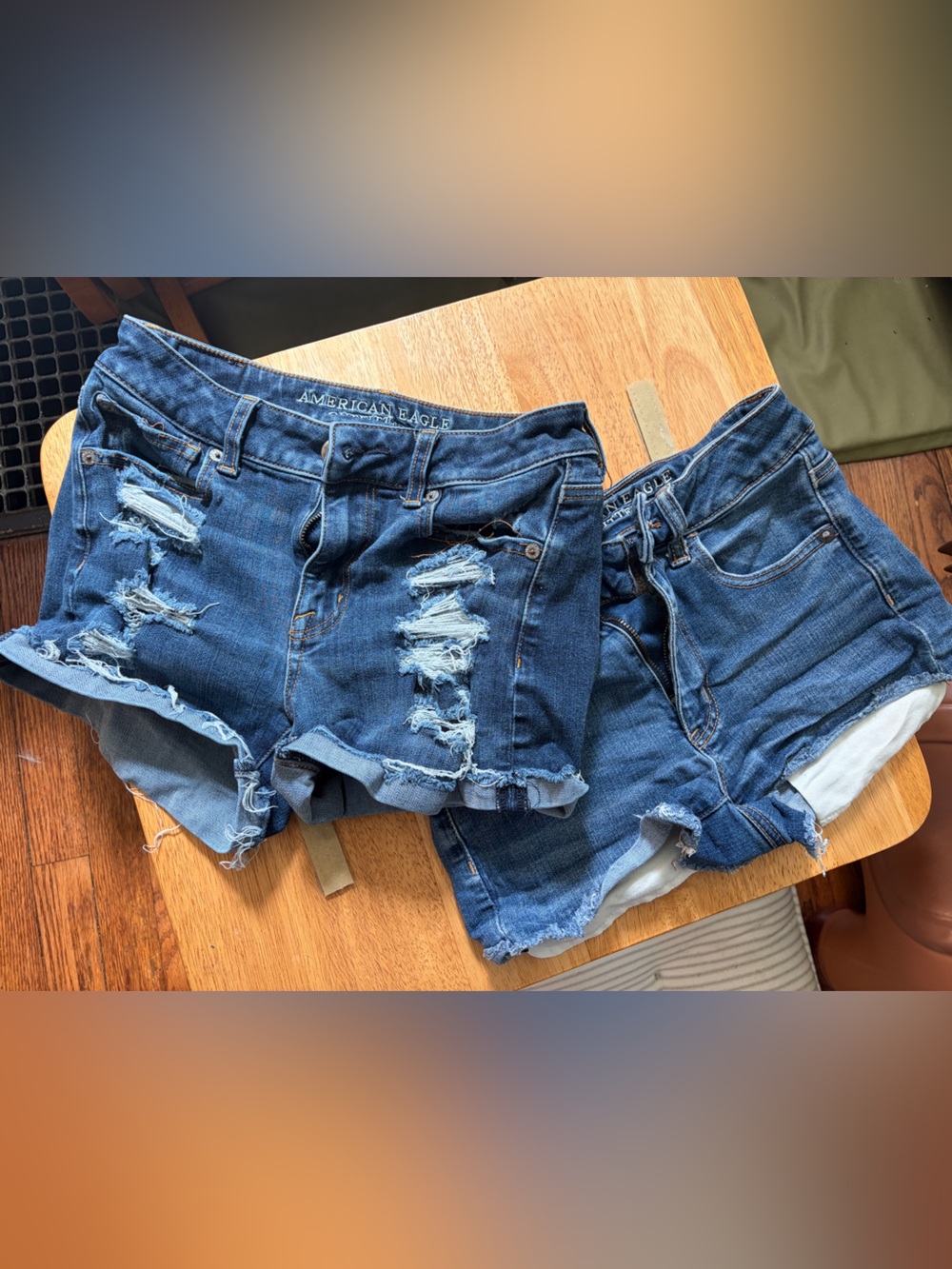 Bundle Hi-rise shortie American Eagle outfitters shorts size 2